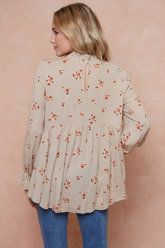 Flora Babydoll Blouse