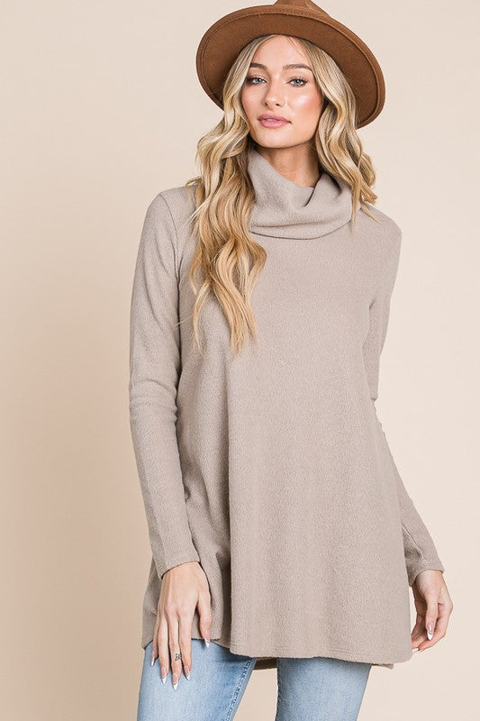 Cozy cowl neck sweater best sale