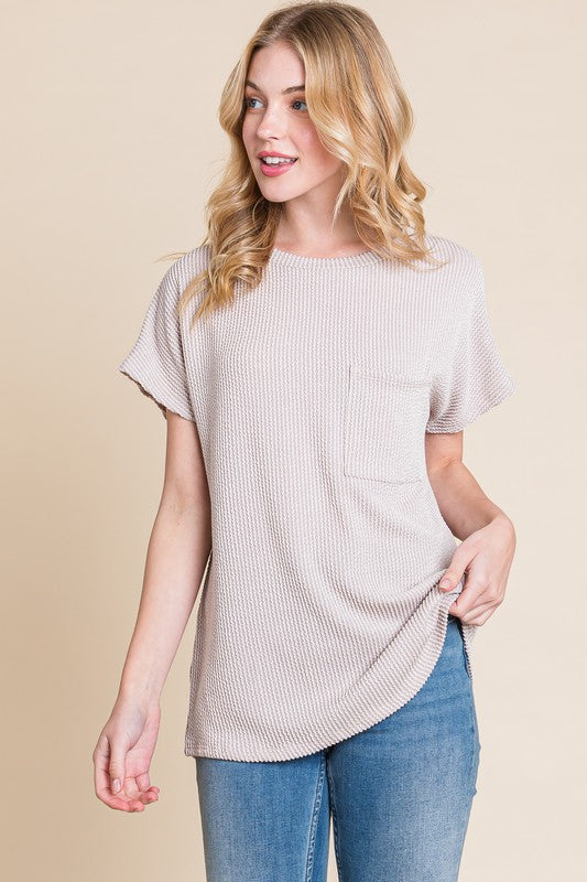 Effortless Crewneck Top