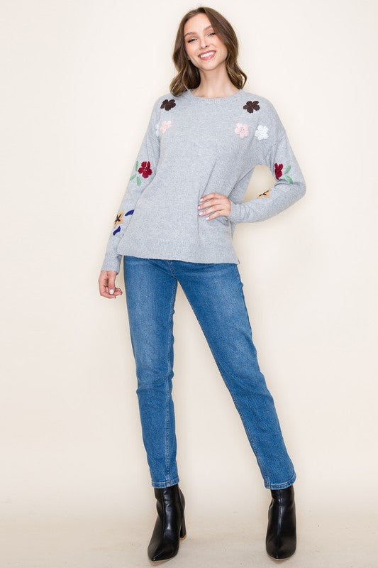 Kenna Floral Sweater