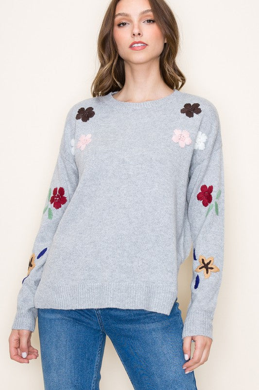 Kenna Floral Sweater