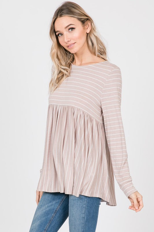 Hailey Striped Top