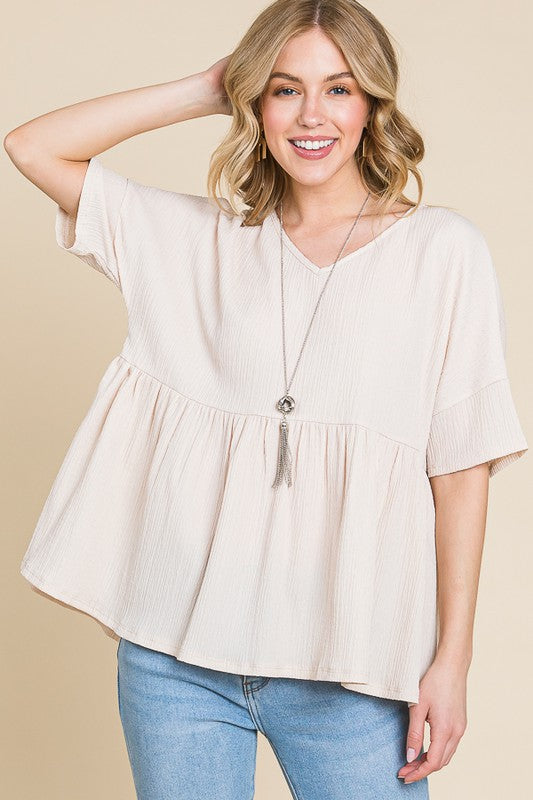 Blakely Babydoll Blouse